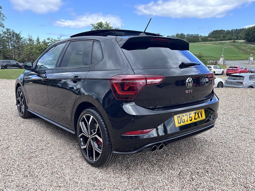 Volkswagen Polo Hatchback DG75ZXV Black #6