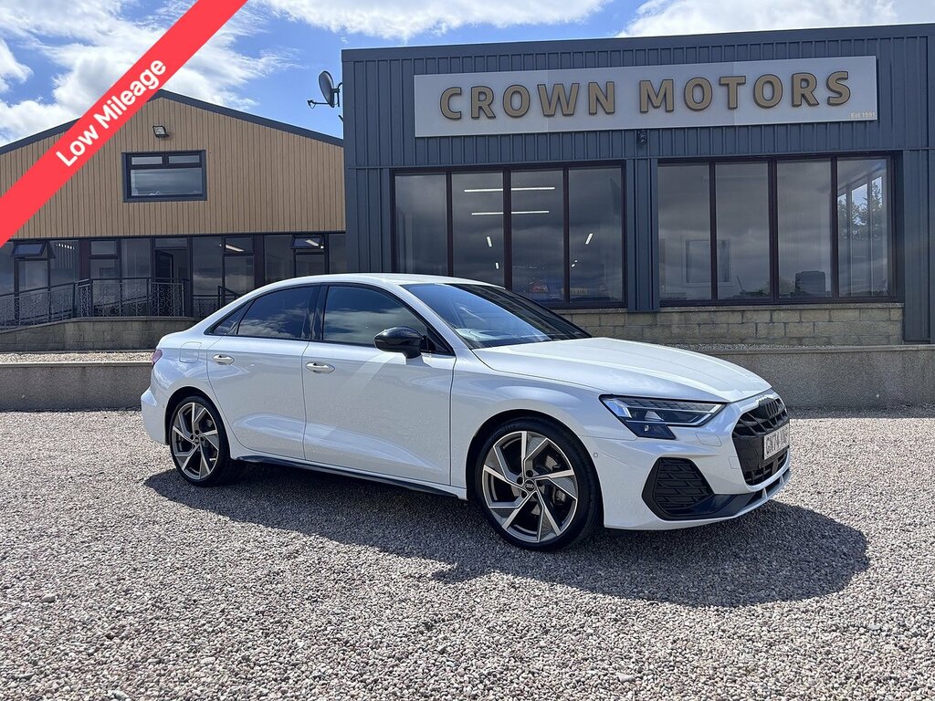 Audi A3 Saloon White