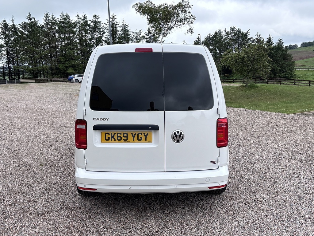 Volkswagen Caddy Mpv White #6