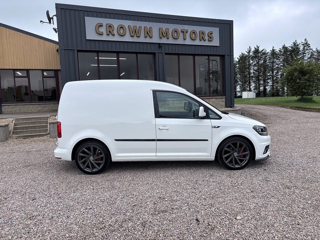 Volkswagen Caddy Mpv White #3
