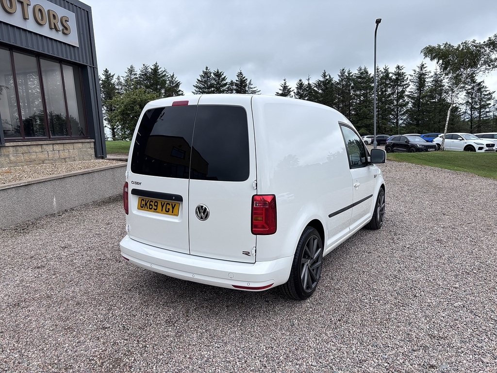 Volkswagen Caddy Mpv White #4