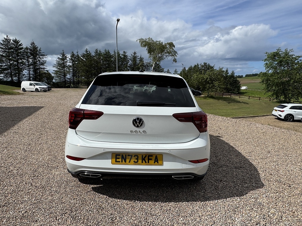 Volkswagen Polo Hatchback EN73KFA White #5