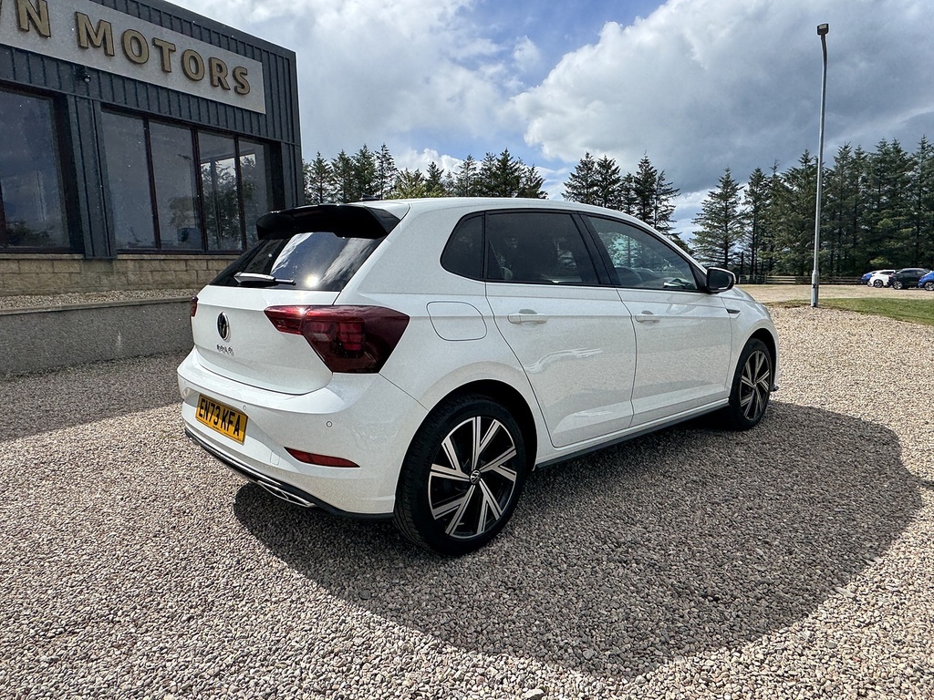 Volkswagen Polo Hatchback EN73KFA White #3
