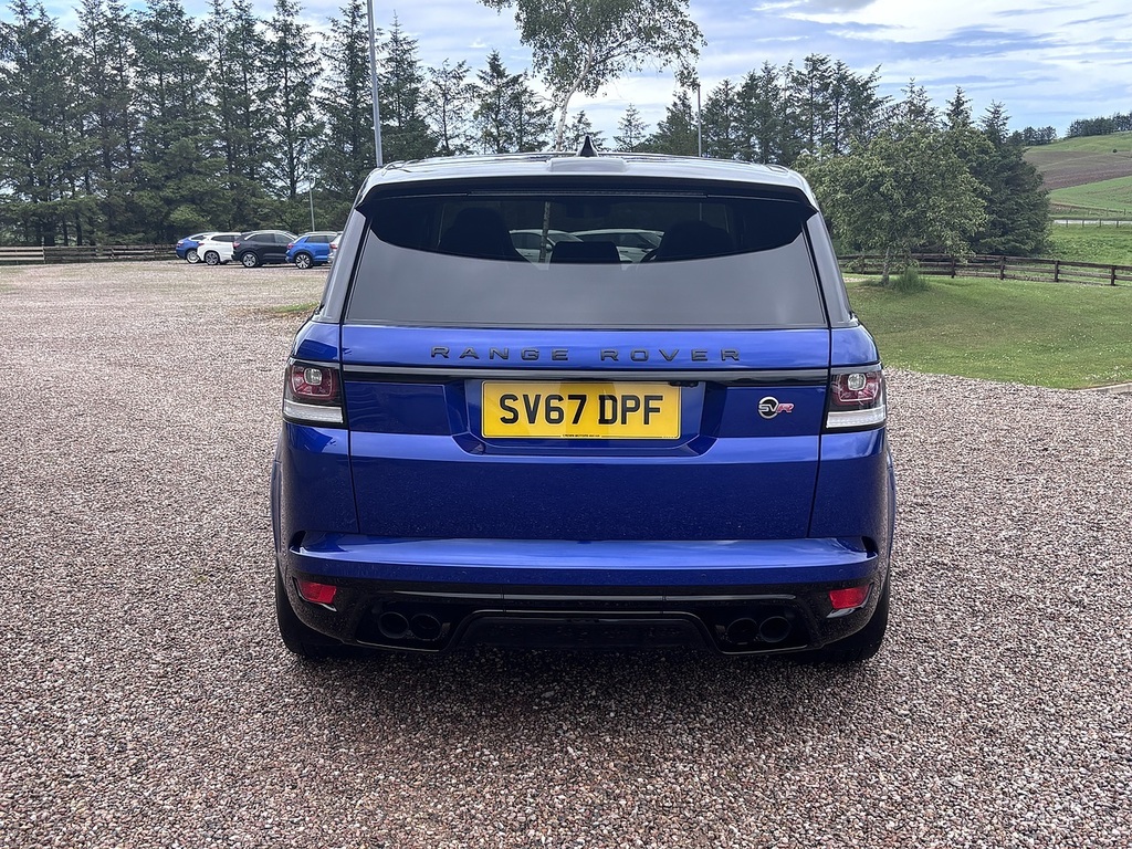 Land Rover Range Rover Sport V8 Svr Blue #6