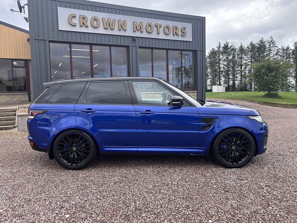 Land Rover Range Rover Sport V8 Svr Blue #2