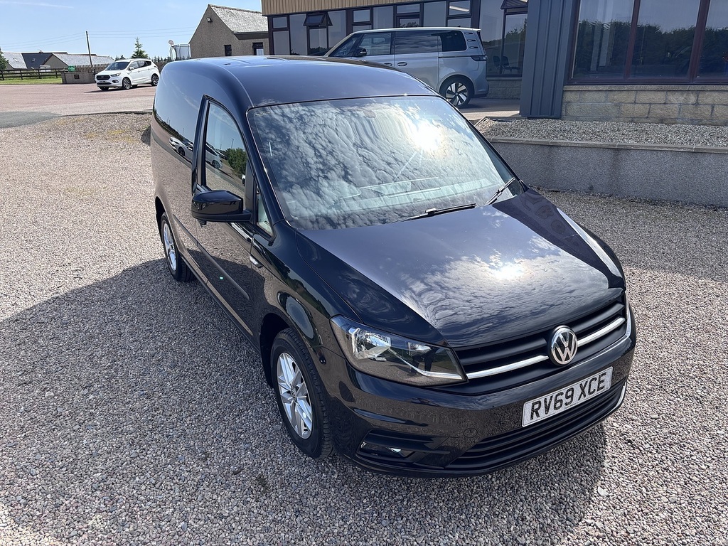 Volkswagen Caddy Mpv RV69XCE Black #2