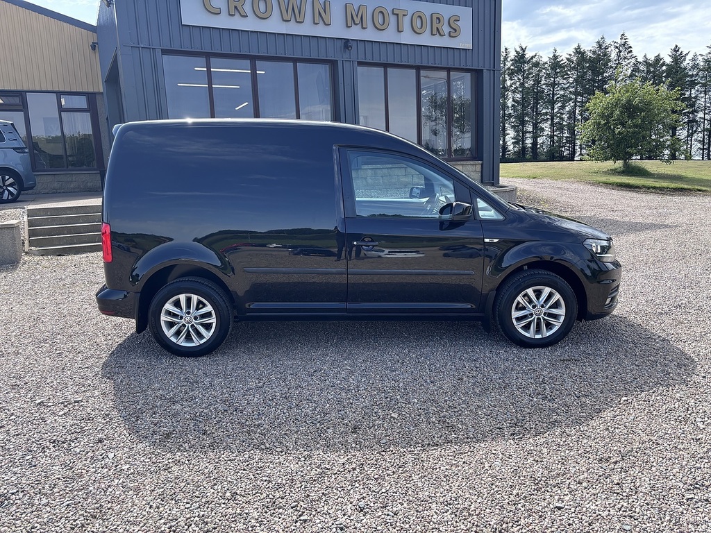 Volkswagen Caddy Mpv RV69XCE Black #3