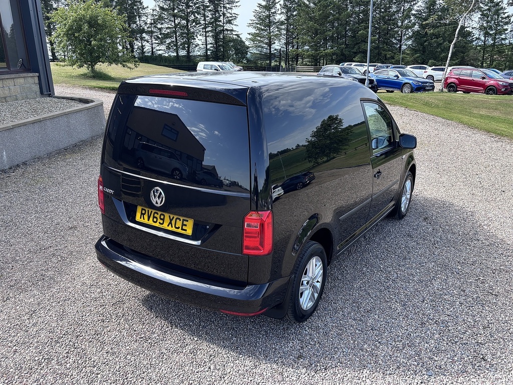 Volkswagen Caddy Mpv RV69XCE Black #5