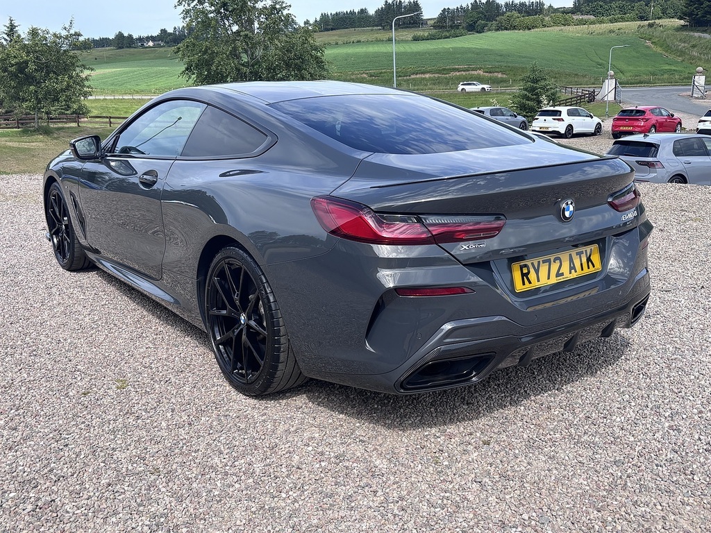 BMW 8 Series 840I Gran Coupe Blue #7