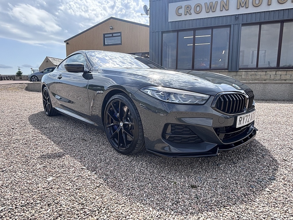 BMW 8 Series 840I Gran Coupe Blue #13
