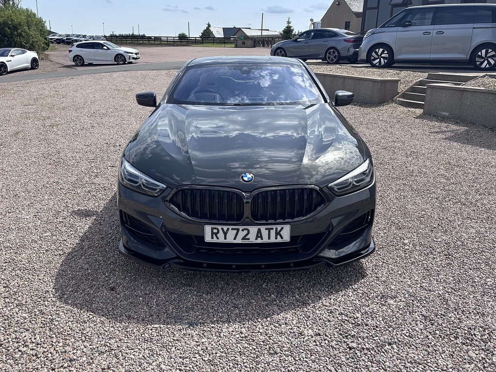 BMW 8 Series 840I Gran Coupe Blue #12
