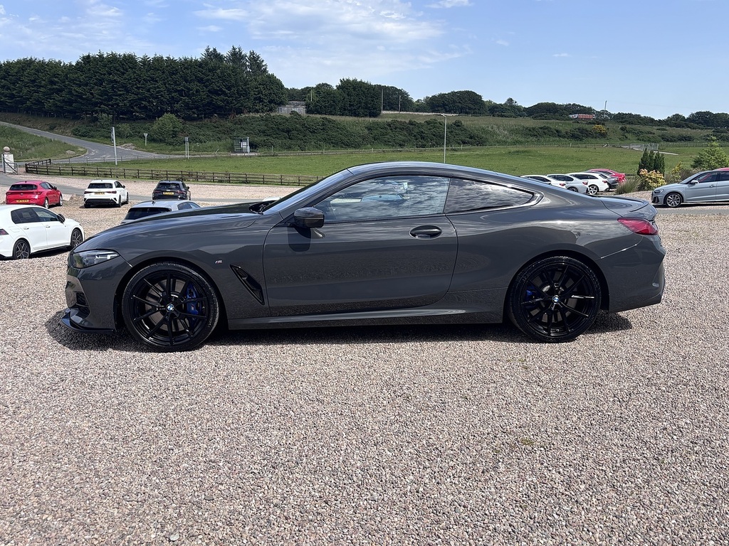 BMW 8 Series 840I Gran Coupe Blue #9