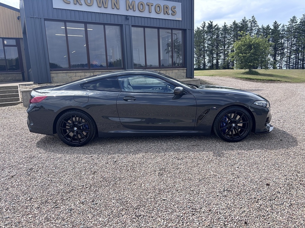 BMW 8 Series Coupe Grey #3
