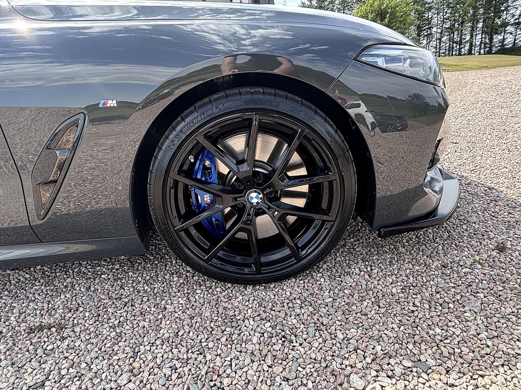 BMW 8 Series 840I Gran Coupe Blue #14