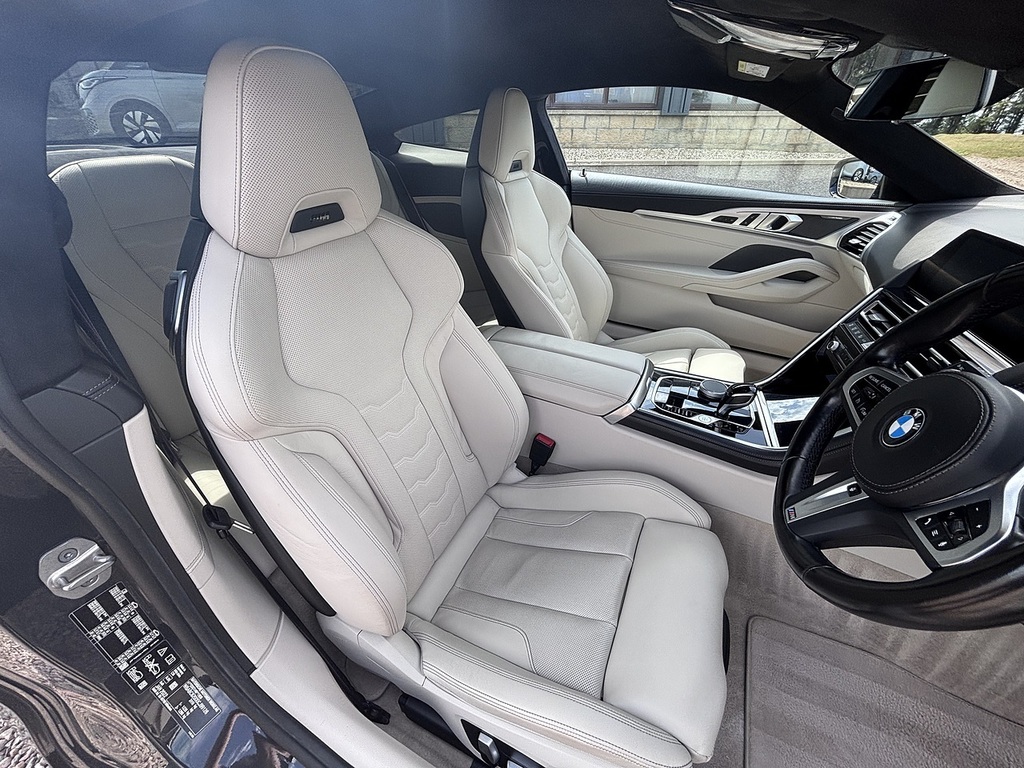 BMW 8 Series 840I Gran Coupe Blue #17