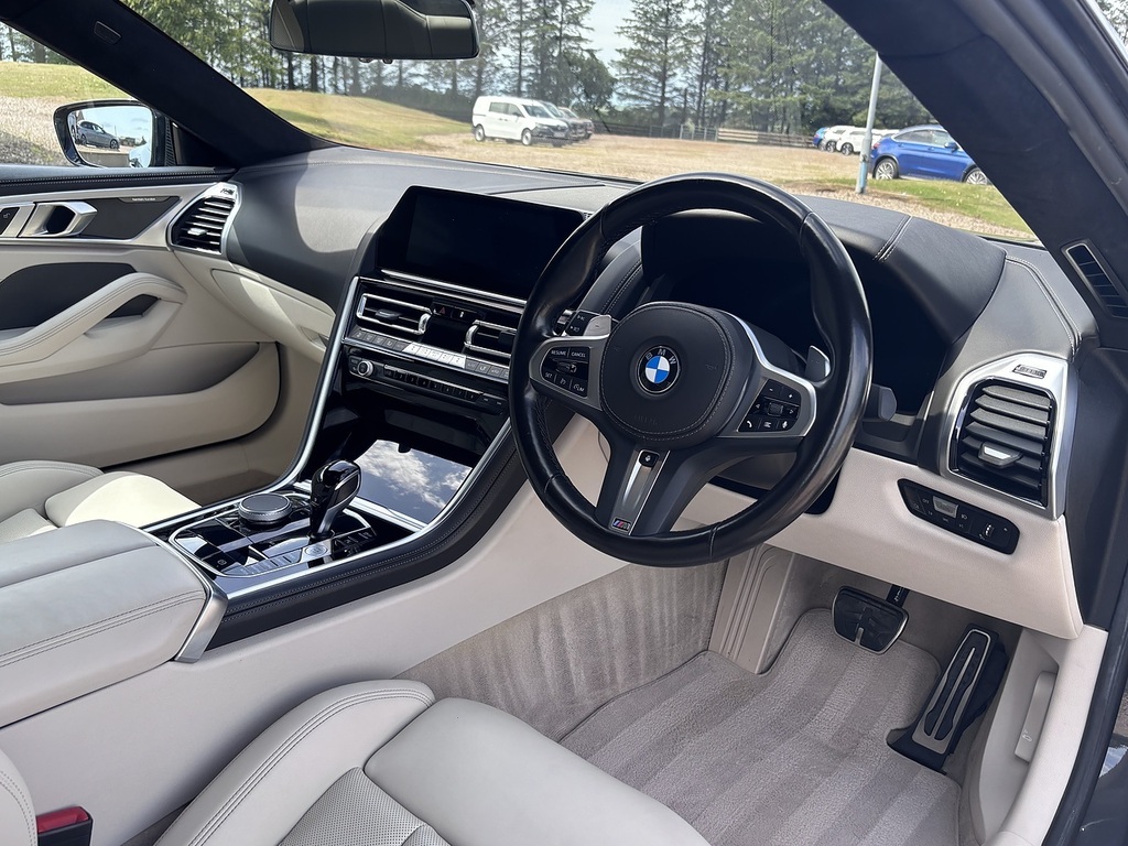BMW 8 Series 840I Gran Coupe Blue #16