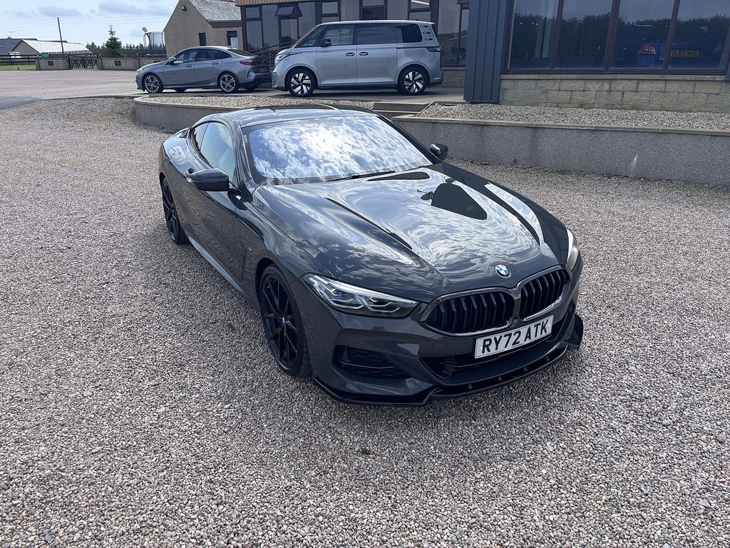 BMW 8 Series Coupe Grey #2