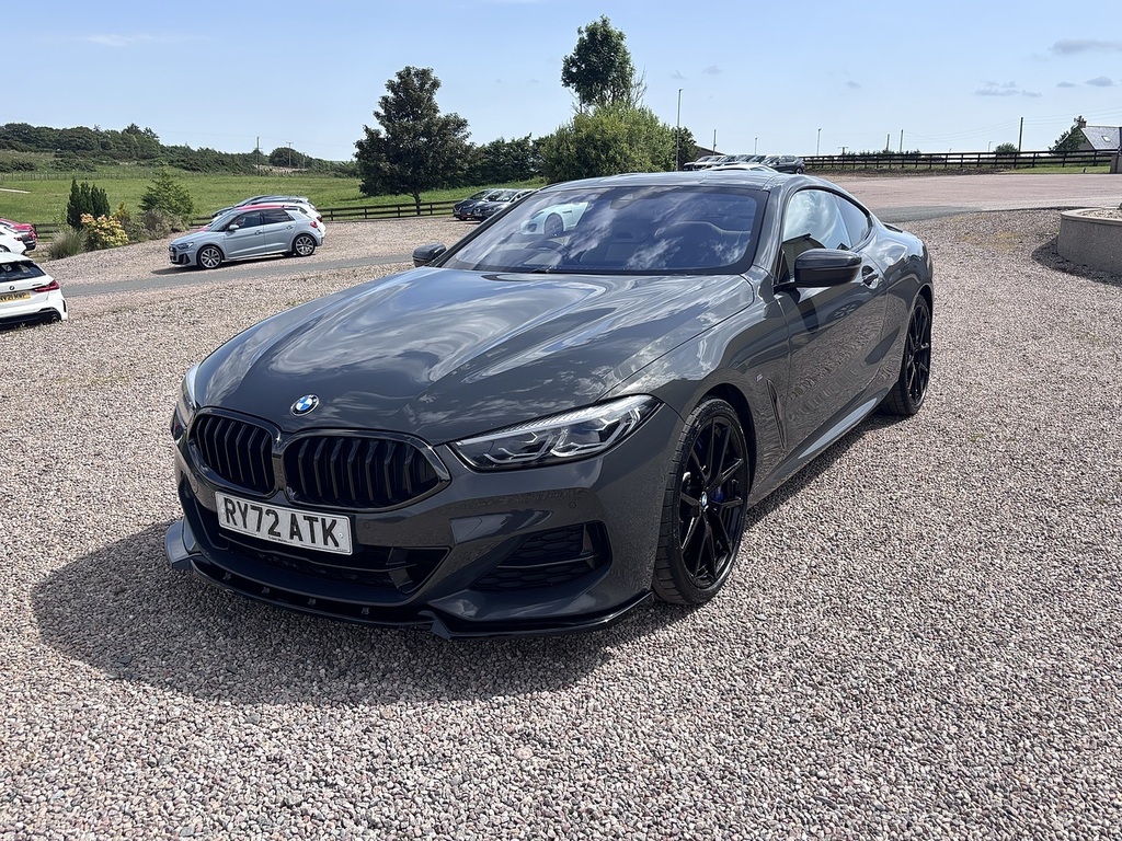 BMW 8 Series 840I Gran Coupe Blue #10