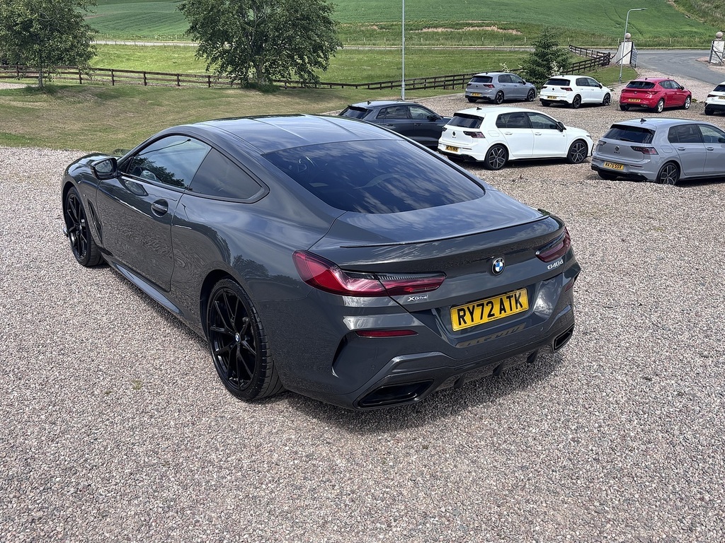 BMW 8 Series 840I Gran Coupe Blue #8