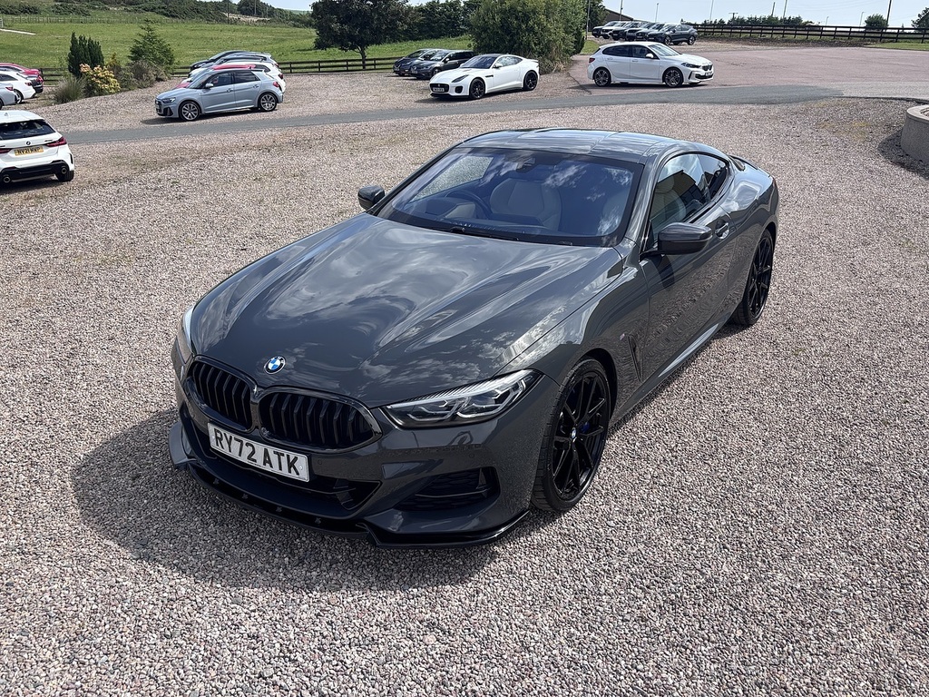 BMW 8 Series 840I Gran Coupe Blue #11