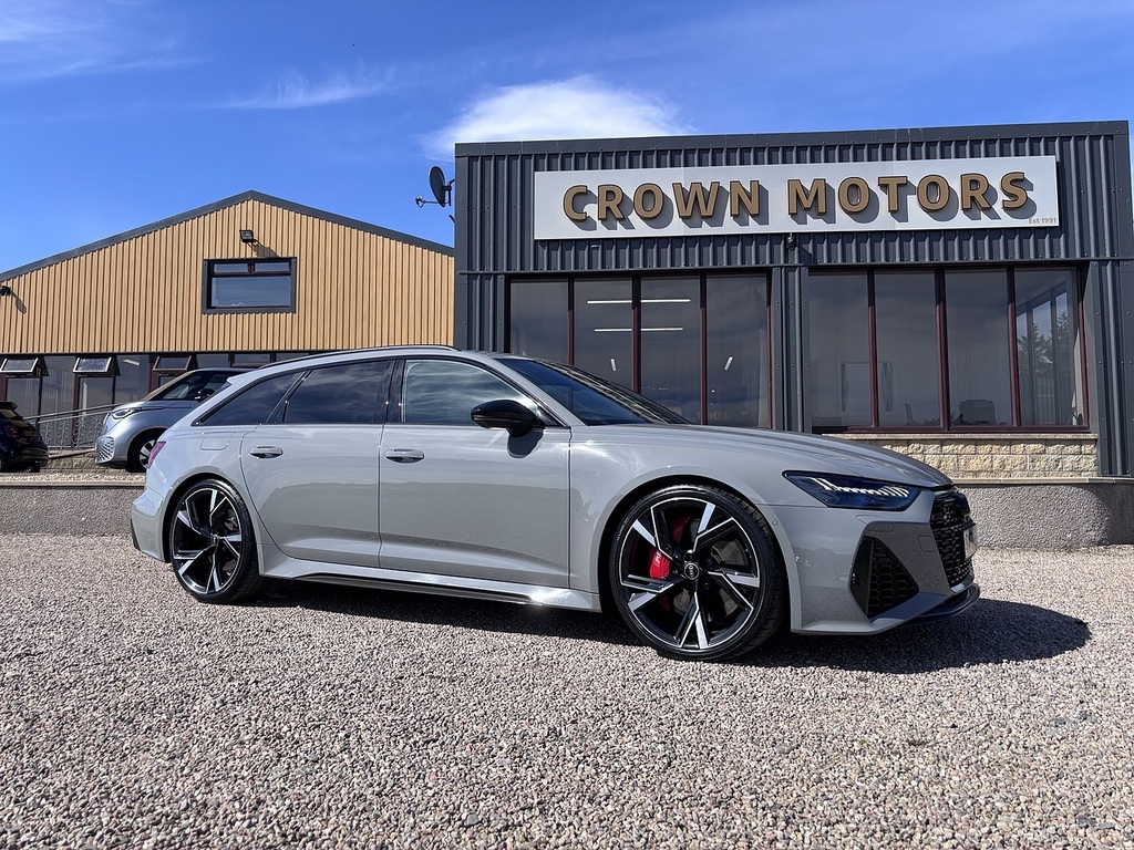 Audi RS6 Avant Estate Grey