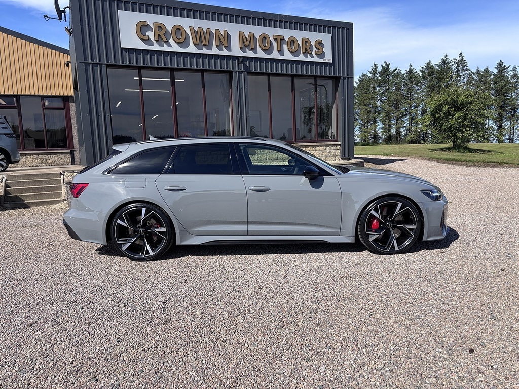 Audi RS6 Avant Estate Grey #3