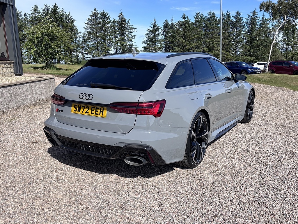 Audi RS6 Avant Estate Grey #4