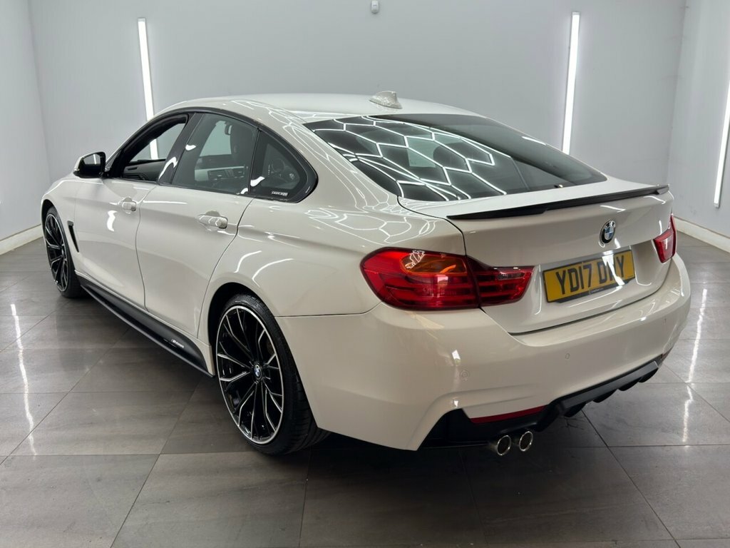 BMW 4 Series Gran Coupe 2L M Sport White #6