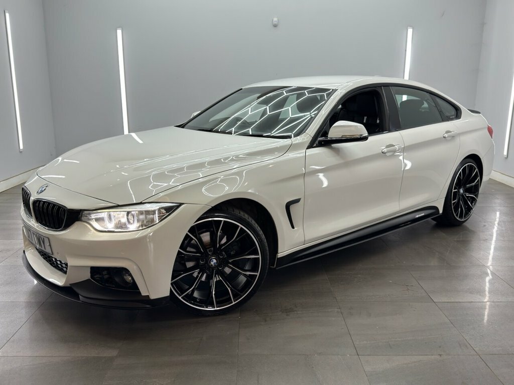 BMW 4 Series Gran Coupe 2L M Sport White #3