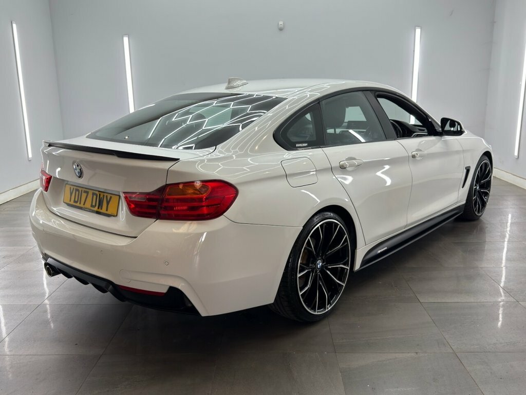 BMW 4 Series Gran Coupe 2L M Sport White #4