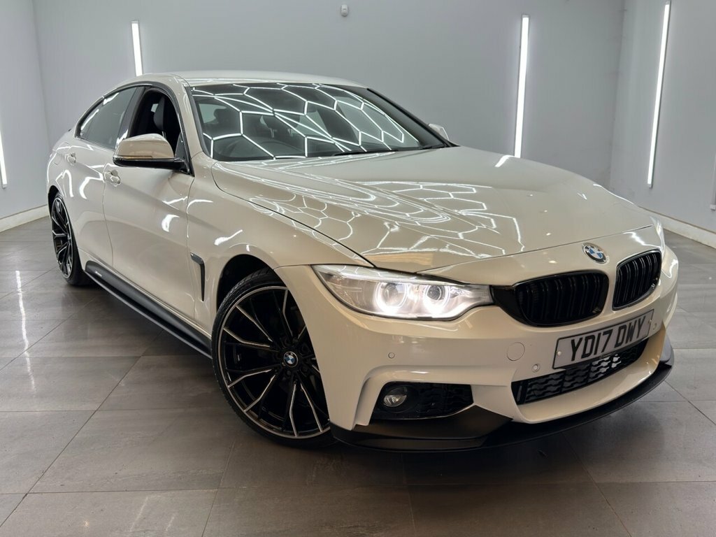 BMW 4 Series Gran Coupe 2L M Sport White