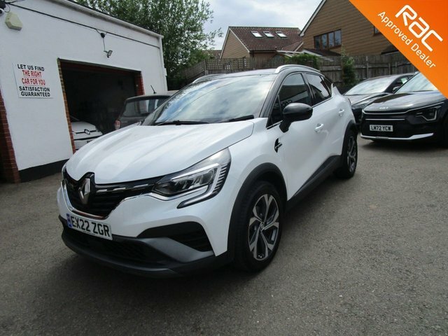 Renault Captur 1.6 E-tech Rs Line Suv Hybrid Euro EX22ZGR White #3