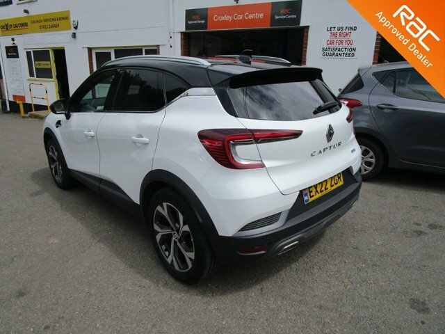 Renault Captur 1.6 E-tech Rs Line Suv Hybrid Euro EX22ZGR White #5