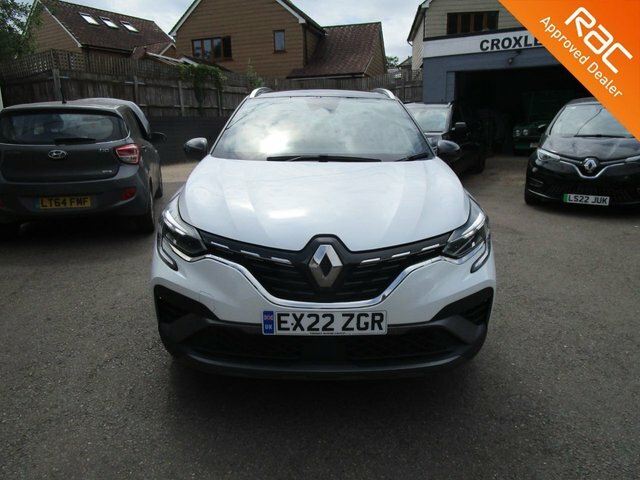 Renault Captur 1.6 E-tech Rs Line Suv Hybrid Euro EX22ZGR White #2