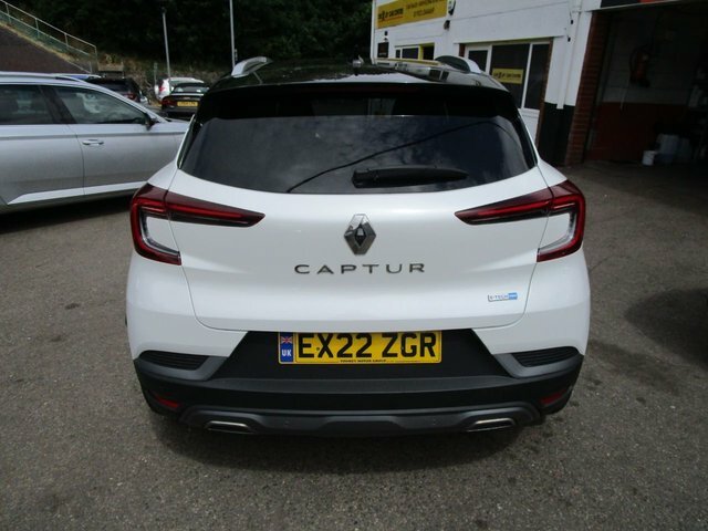 Renault Captur 1.6 E-tech Rs Line Suv Hybrid Euro EX22ZGR White #6