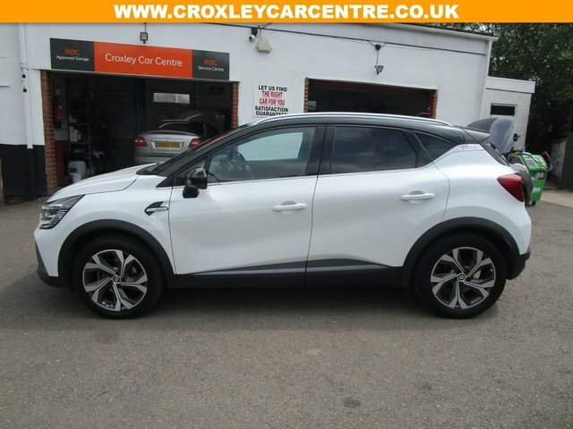 Renault Captur 1.6 E-tech Rs Line Suv Hybrid Euro EX22ZGR White #4