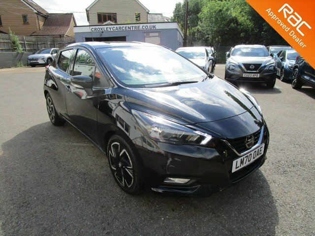 Nissan Micra 1.0 Ig-t Acenta Hatchback Xtron Euro 6 Black
