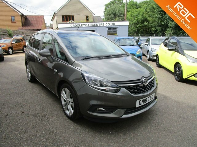 Vauxhall Zafira Tourer 1.4I Turbo Sri Nav Mpv Euro 6 140 Grey