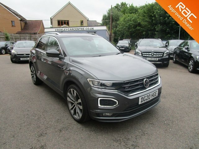 Volkswagen T-Roc 1.5 Tsi Gpf Evo R-line Suv Dsg Euro 6 Grey