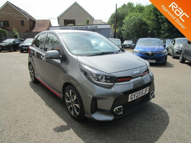 Kia Picanto 1.0 Dpi Gt-line Hatchback Amt Euro 6 S Grey
