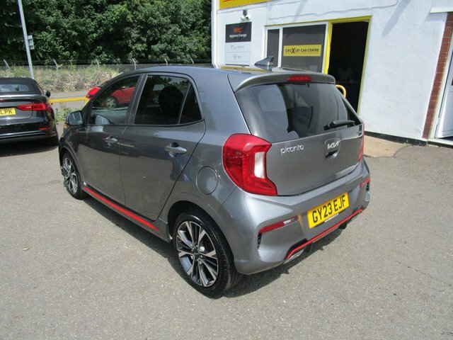 Kia Picanto 1.0 Dpi Gt-line Hatchback Amt Euro 6 S Grey #5