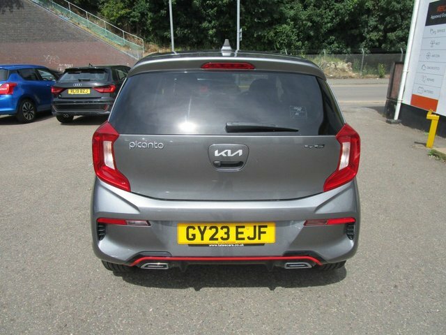 Kia Picanto 1.0 Dpi Gt-line Hatchback Amt Euro 6 S Grey #6