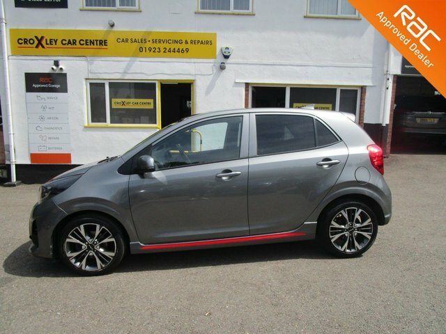 Kia Picanto 1.0 Dpi Gt-line Hatchback Amt Euro 6 S Grey #4