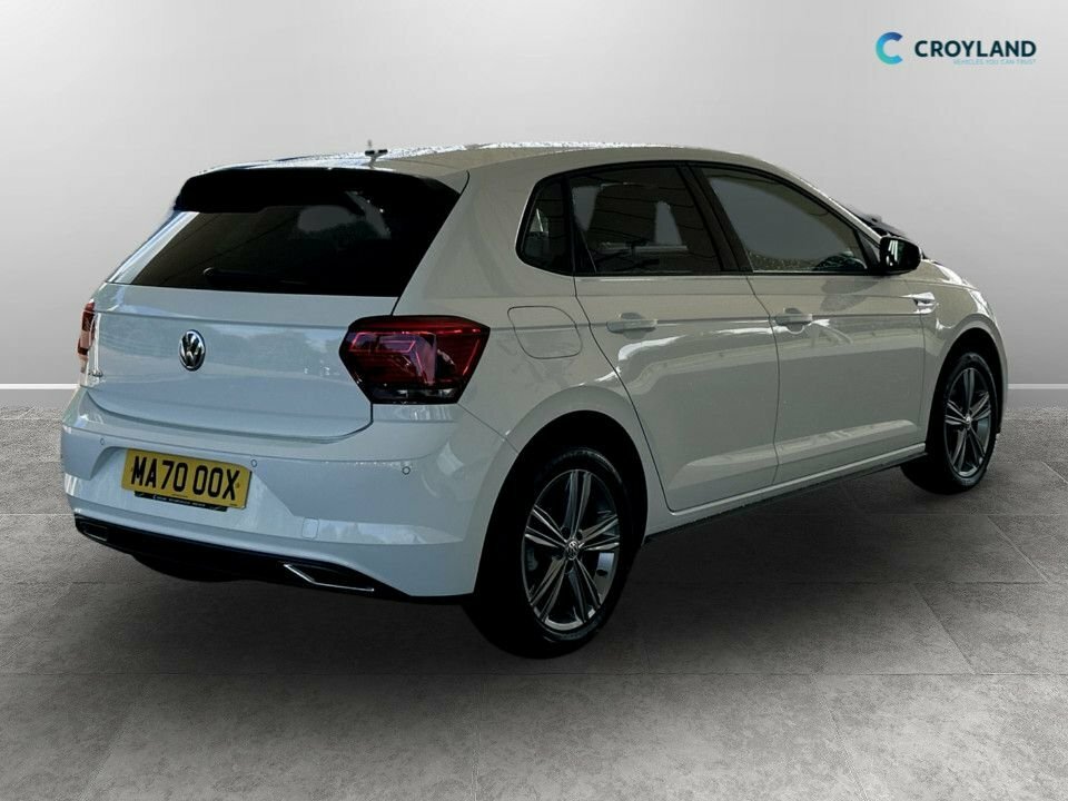 Volkswagen Polo 1L R-line MA70OOX White #3