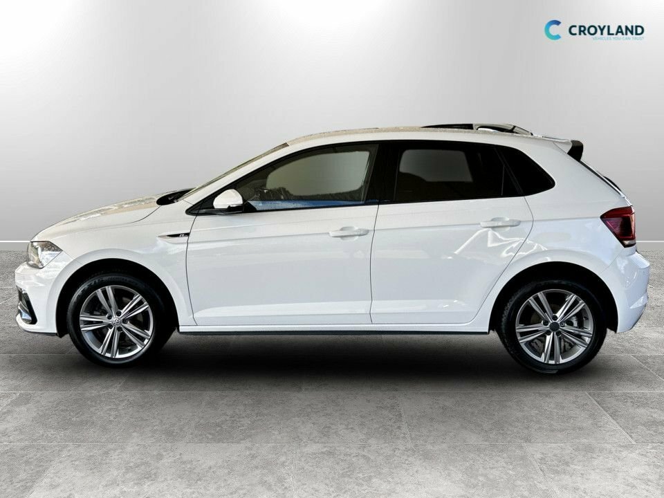 Volkswagen Polo 1L R-line MA70OOX White #6