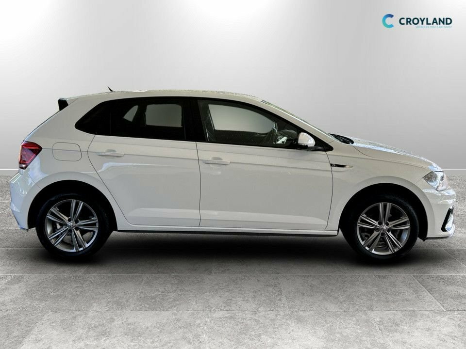 Volkswagen Polo 1L R-line MA70OOX White #2