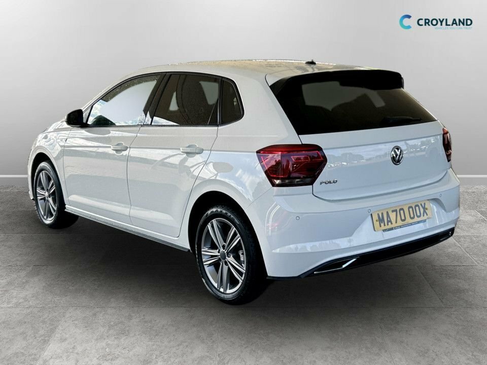 Volkswagen Polo 1L R-line MA70OOX White #5