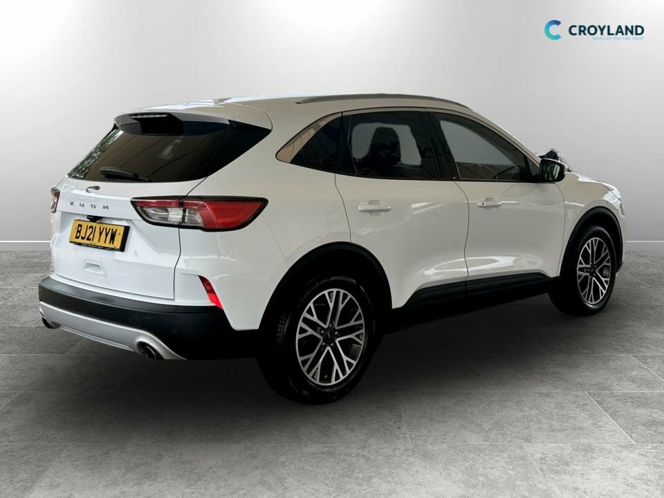 Ford Kuga Estate BJ21YYW White #3