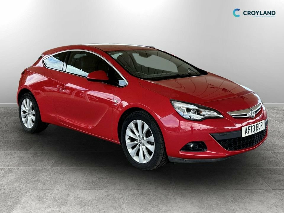 Vauxhall Astra GTC 1.4L Sri Red