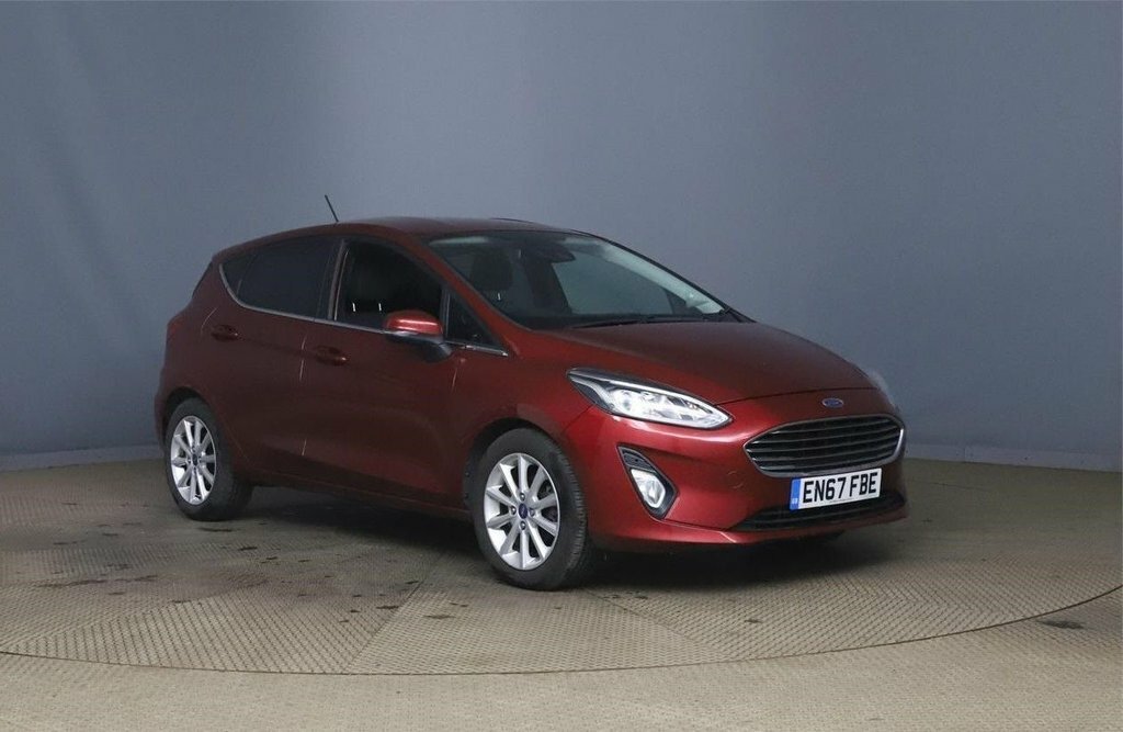Ford Fiesta 1L Titanium Red